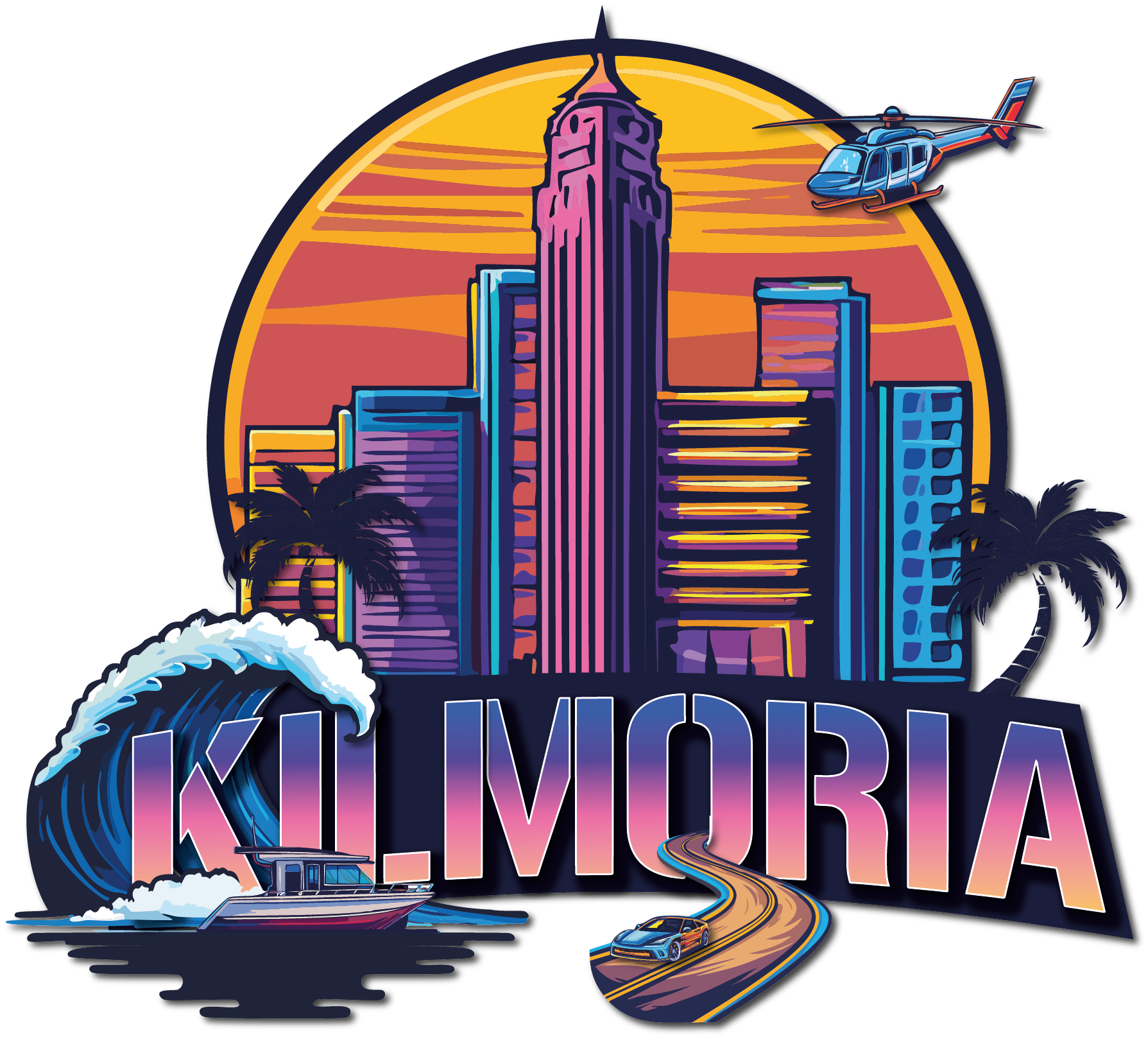 Logo de Kilmoria (Serveur de jeu GTA Roleplay) créé par Rémi Parent